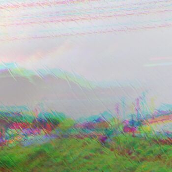 Photography titled "pluie au japon" by Arno Sebban, Original Artwork, Paper