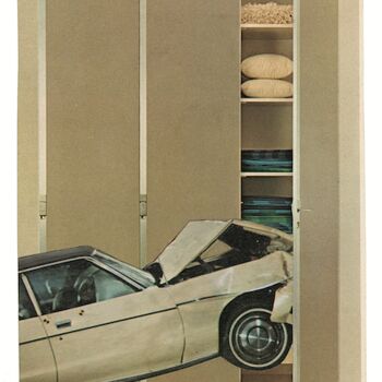 Collages titled "Collage Etnografia…" by Eulàlia Grau, Original Artwork, Collages