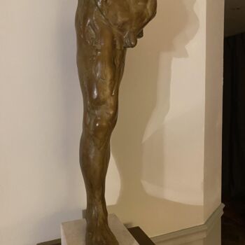 Sculpture titled "De l Antique" by Jean Gabriel Mondié, Original Artwork, Bronze