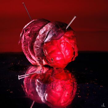 Photography titled ""PRISE DE TETE" (Au…" by Christian Lefevre, Original Artwork, Aluminium