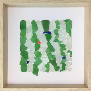 Collages titled "Cap des Degrés 2023" by Sophie Delpuech, Original Artwork, Collages