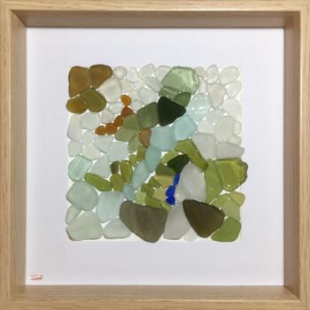 Collages titled "Anse des Soux 2023" by Sophie Delpuech, Original Artwork, Collages