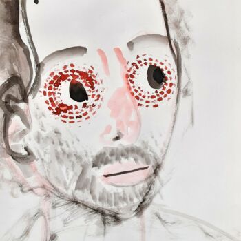 Painting titled "Il nous reste tant…" by Ilya Grinberg, Original Artwork, Gouache