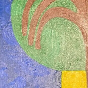 Peinture intitulée "YA05" par Yves Ach, Œuvre d'art originale, Huile