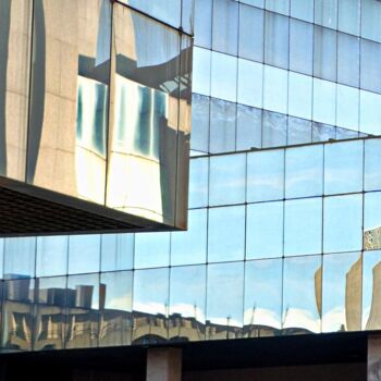 Photography titled "Miroir, mon beau mi…" by Christian Lefevre, Original Artwork, Aluminium