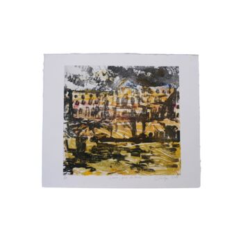 Printmaking titled "Sidonie Bilger - Lo…" by Sidonie Bilger, Original Artwork, Engraving