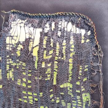 Collages titled "Demeure la nuit" by Jean-Roch Klethi, Original Artwork, Acrylic