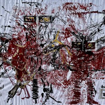 Painting titled "Paper" by Lovek , Original Artwork, Acrylic