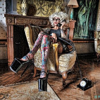 Photography titled "Futur présent 2" by Fermet & Faton, Original Artwork, Plastic