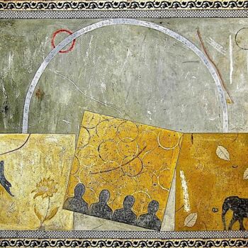 Painting titled "LIBGAR  150 x 200 c…" by G A R T N E R, Original Artwork, Acrylic