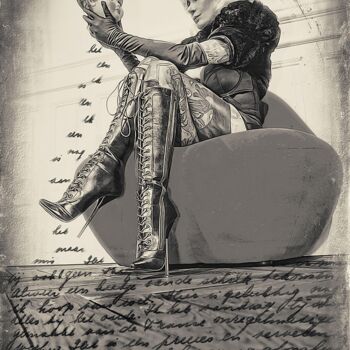 Photography titled "Anne F 730 2" by Fermet & Faton, Original Artwork, Paper