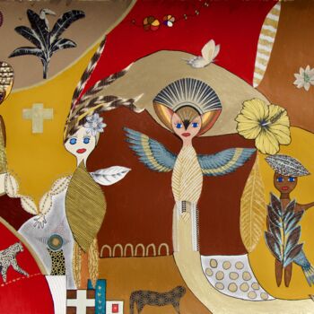 Collages titled "MORIBAYASSA" by Kragethe, Original Artwork, Collages