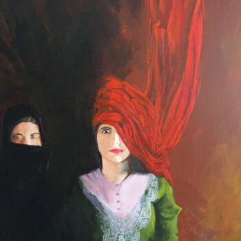 Painting titled "Into the Light" by Paul Sullivan, Original Artwork, Acrylic Mounted on Wood Stretcher frame