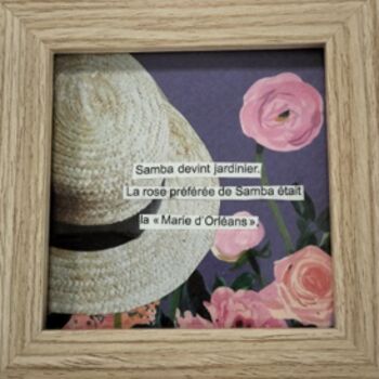 Collages titled "VILLA EUGENIE" by Lielie Sellier, Original Artwork, Collages