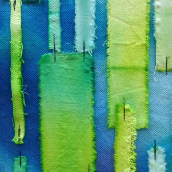 Drawing titled "VERT NUMERO 1_DETAIL" by Swid, Original Artwork, Ink