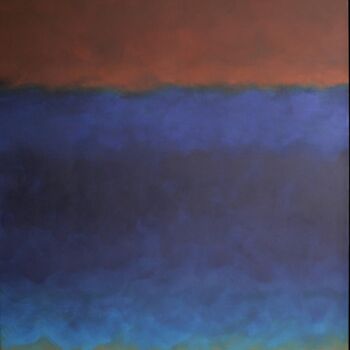 Painting titled "VIBRATIONS SOURDES" by Luc Hautbout, Original Artwork, Acrylic