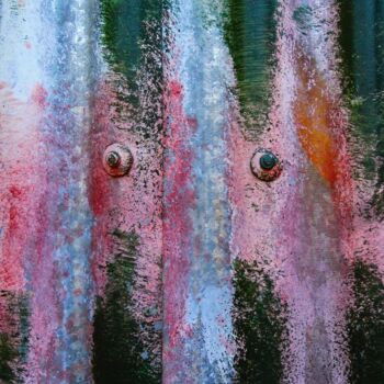 Photography titled "COLORIER SES FAILLES" by Francis Grosjean, Original Artwork, Aluminium