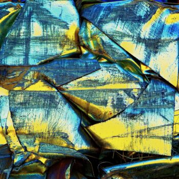 Photography titled "ENLACER LE SOUFFLE" by Francis Grosjean, Original Artwork, Aluminium