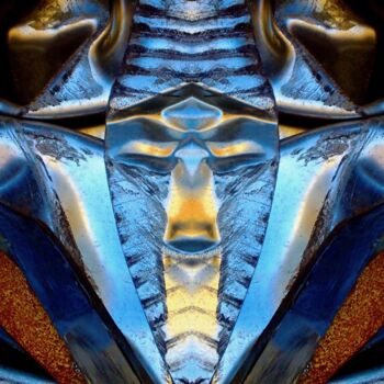 Photography titled "OSIRIS" by Francis Grosjean, Original Artwork, Aluminium