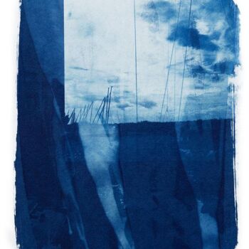 Drawing titled "lakeland n°4" by Eva-Maria Raab, Original Artwork, Analog photography