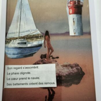 Collages titled "INCONSTANCE" by Lielie Sellier, Original Artwork, Collages