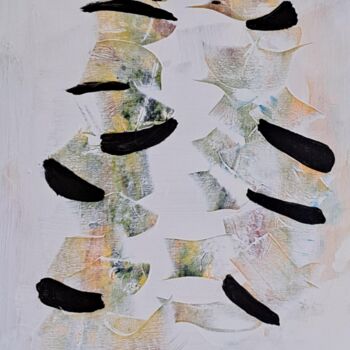 Painting titled "Rencontre improbabl…" by Jean Marc Bramy, Original Artwork, Acrylic