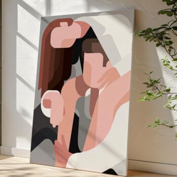 Drawing titled "US série -  N°12" by So!Lo, Original Artwork, Digital Print