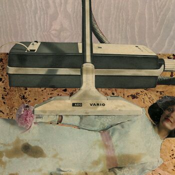 Collages titled "Collage Etnografia…" by Eulàlia Grau, Original Artwork, Collages