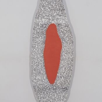 Painting titled "Disparités IV" by Alain Blondel, Original Artwork, Wood