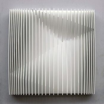 Sculpture titled "pn 21 e" by Ueli Gantner, Original Artwork, Acrylic