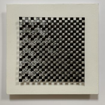 Sculpture titled "Mini grille noire n…" by Sophie Coroller, Original Artwork
