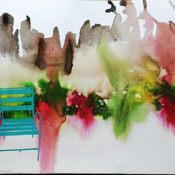 Drawing titled "Écran total pour br…" by Harry Kampianne, Original Artwork, Acrylic