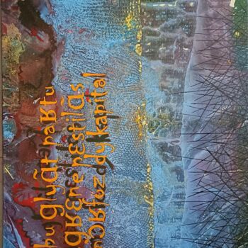 Painting titled "La boue gluante par…" by Géqi, Original Artwork, Acrylic
