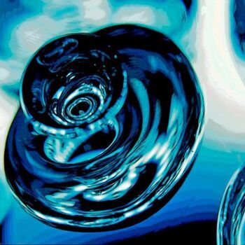 Digital Arts titled "NAISSANCE" by Na Ganna... !!, Original Artwork, Aluminium