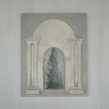 Peinture intitulée "For that old faded…" par Mobai Lin, Œuvre d'art originale, Acrylique