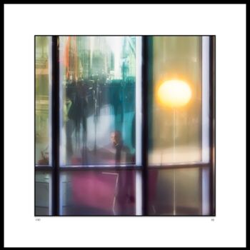 Photographie intitulée "Exmachina3-30X30 Ba…" par Pascal Sentenac, Œuvre d'art originale, Papier