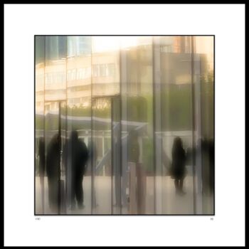 Photographie intitulée "Exmachina5-30X30 Ba…" par Pascal Sentenac, Œuvre d'art originale, Papier