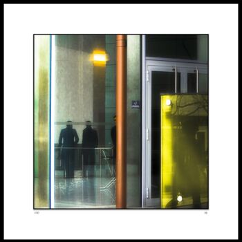 Photographie intitulée "Exmachina4-30X30 Ba…" par Pascal Sentenac, Œuvre d'art originale, Papier