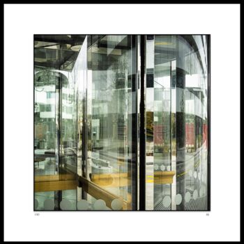 Photographie intitulée "Exmachina2-1-30X30…" par Pascal Sentenac, Œuvre d'art originale, Papier