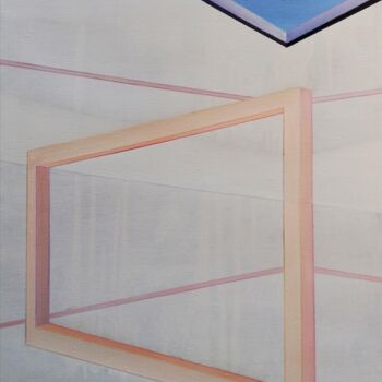 Peinture intitulée "Lucarne à ciel ouve…" par Harry Kampianne, Œuvre d'art originale, Acrylique