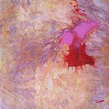 Painting titled "Nostalgie" by Géqi, Original Artwork, Gouache