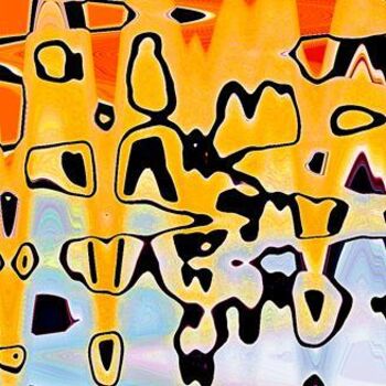 Digital Arts titled "LIQUEFICATION" by Na Ganna... !!, Original Artwork, Aluminium