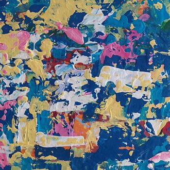 Painting titled "MYRADE" by Eve Paradowski, Original Artwork, Acrylic