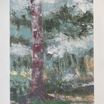 Peinture intitulée "Paysage # 10      " par Guillaume De Baudus, Œuvre d'art originale, Huile