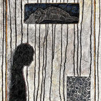 Ζωγραφική με τίτλο "The  Dreamer 40x50…" από G A R T N E R, Αυθεντικά έργα τέχνης, Ακρυλικό