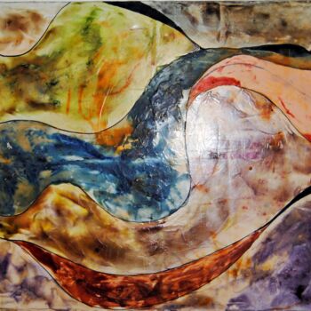 Peinture intitulée "WOMAN" par Zahia, Œuvre d'art originale