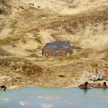 Εκτυπώσεις & Χαρακτικά με τίτλο "envers, paysages in…" από Nicolas Lespagnol, Αυθεντικά έργα τέχνης, Ψηφιακή εκτύπωση