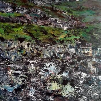 Painting titled "HAUT JURA" by Yammes, Original Artwork, Acrylic