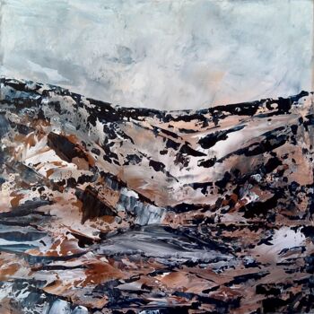 Painting titled "LA LOZERE" by Yammes, Original Artwork, Acrylic