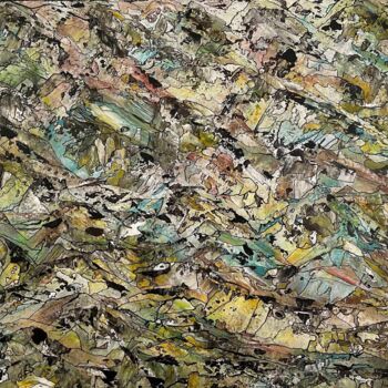 Painting titled "ALPAGES" by Yammes, Original Artwork, Acrylic